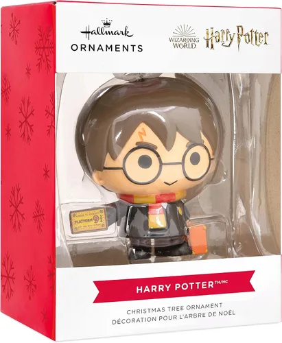 Miniatura 3 de Hallmark Adorno navideño de Harry Potter con boleto de tren