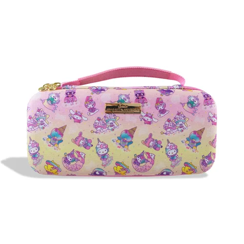 Miniatura 26 de Sonix x Sanrio Carrying Case for Nintendo Switch 1, Protective Travel Case Good Morning Hello Kitty