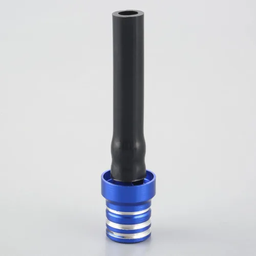Miniatura 7 de 2 mangueras de ventilación de gas, tubo de tapa de tanque de combustible, tubo de ventilación de válvula, repuesto universal CNC para ATV, Azul