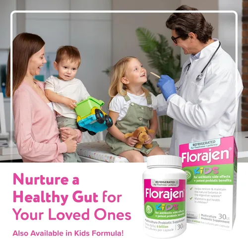 Miniatura 7 de Florajen Probiótico vaginal para mujer, salud intestinal, equilibrio del pH vaginal y alivio del estreñimiento, fórmula multicepa con lactobacilos