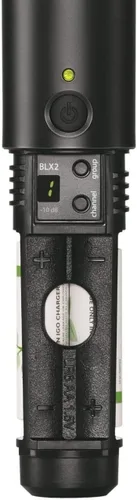 Miniatura 3 de Shure BLX288/PG58 Sistema de micrófono inalámbrico – Batería de 14 horas, rango de 300 pies, UHF Incluye (2) micrófonos vocales de mano PG58
