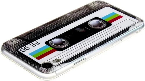 Miniatura 4 de FAteam - Carcasa trasera suave resistente con acabado mate, con TPU suave, carcasa de cinta de casete retro compatible con iPhone XR