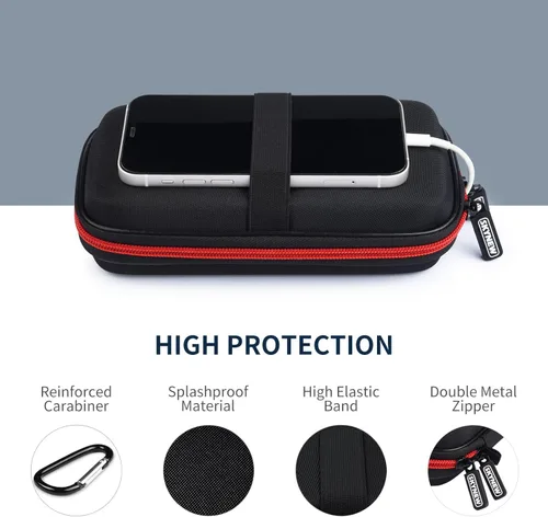 Miniatura 5 de SKYNEW Funda rígida de viaje para Ekrist/LanLuk cargador portátil Power Bank de 25800 mAh, estuche de banco de energía para Anker PowerCore