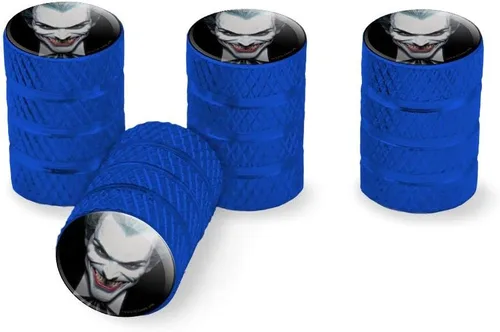 Miniatura 13 de GRAPHICS & MORE Batman Alex Ross Joker Head - Tapones de válvula de aluminio