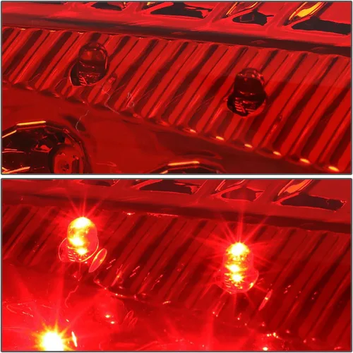 Miniatura 5 de DNA MOTORING TL-DRAM09-LED-CH-RD - Conjunto de luces traseras LED para lado del conductor y del pasajero