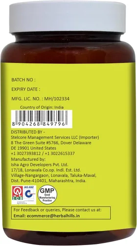Miniatura 3 de HERBAL HILLS Tabletas de Moringa 120 unidades (1000 mg)