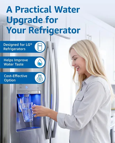 Miniatura 5 de Filterlogic 469690 ADQ36006101 Filtro de agua para refrigerador, repuesto para LG® LT700P®, Kenmore® 9690, 46-9690, 469690, ADQ36006102, LT700PC