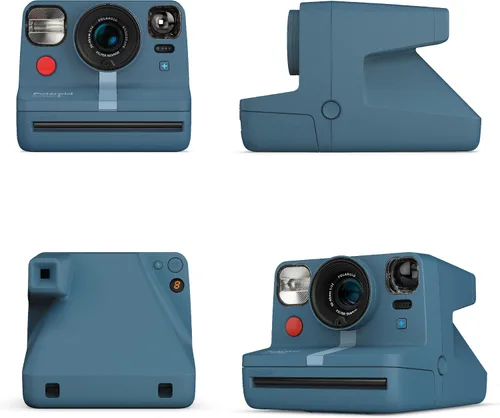 Miniatura 4 de Polaroid Now+ Gris Azul (9063) - Cámara de película instantánea tipo I con conexión Bluetooth con juego de filtros de lente adicional