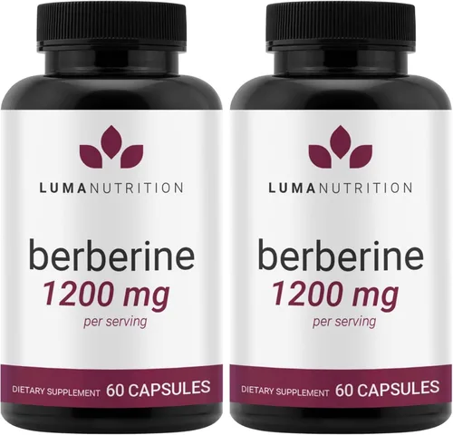 Miniatura 9 de Luma Nutrition Suplemento de berberina – Berberina HCL 1200 mg por porción – Vegano, sin gluten, sin OMG – 60 cápsulas