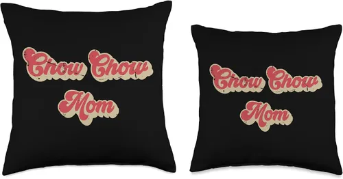 Miniatura 3 de Chow Chow Mom Dog Lovers Women Gift Funny Chow Chow Mama Throw Pillow