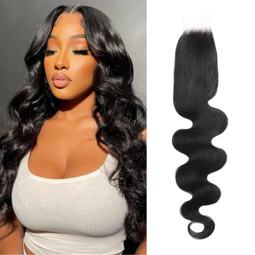 Miniatura 12 de Encaje frontal transparente HD de 13 x 6 pulgadas, prearrancado con abuelitos, línea capilar natural, cierre frontal ondulado 12A, cabello humano