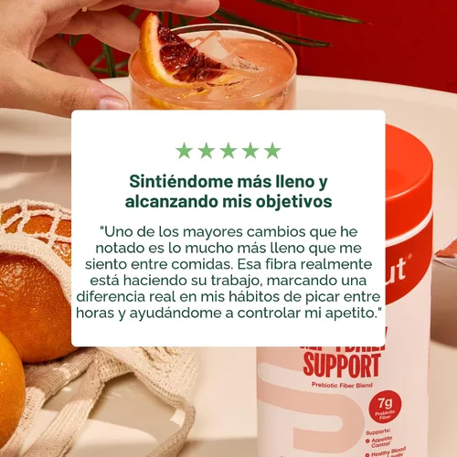 Miniatura 8 de Supergut GLP1 Daily Support - Suplemento en polvo GLP-1 de alto contenido de fibra para mujeres y hombres, mezcla de bebida sin azúcar para la salud