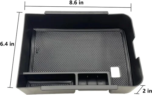 Miniatura 3 de Compatible con Sentra 2020 2021 2022 2023 2024 2025 Accesorios Organizador de bandeja de consola central, caja de almacenamiento secundaria