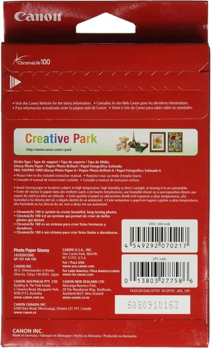 Miniatura 4 de Canon PGI-280XL/CLI-281 Paquete de 5 colores compatibles con TR8520, TR7520, TS9120, TS8120 Series, TS6120 Series y CanonInk papel fotográfico