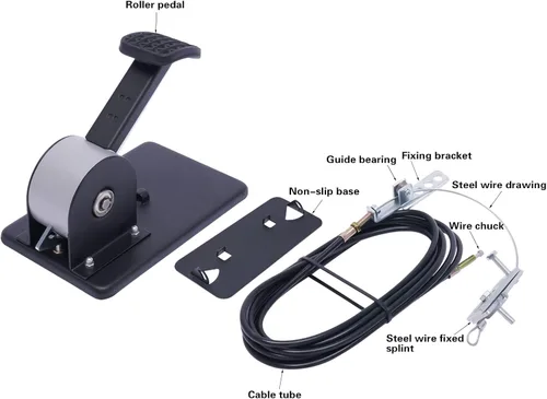 Miniatura 9 de Freno dual universal, juego de frenos para asiento lateral del pasajero del automóvil para dispositivo de asistencia al conductor, nuevo conductor