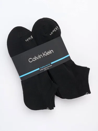 Miniatura 71 de Calvin Klein Calcetines para hombre, mezcla de algodón, acolchados, sin talla, forro de calcetines atléticos (6 unidades)