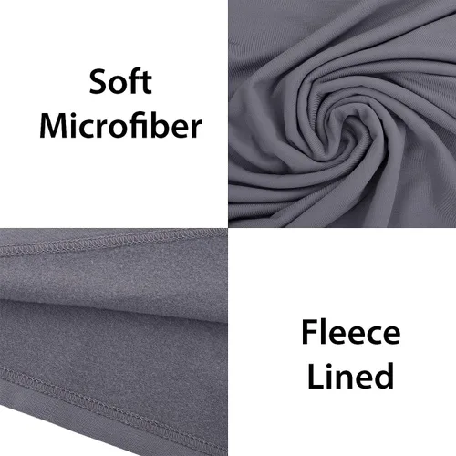 Miniatura 5 de ViCherub - Conjunto de ropa interior térmica para niñas con forro polar, calzoncillos largos, capa base, parte superior e inferior para invierno frío