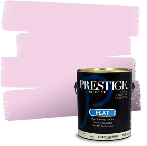 Miniatura 51 de Prestige Paints - Pintura exterior e imprimación en uno, 1 galón, plano, E500-P-A011GP
