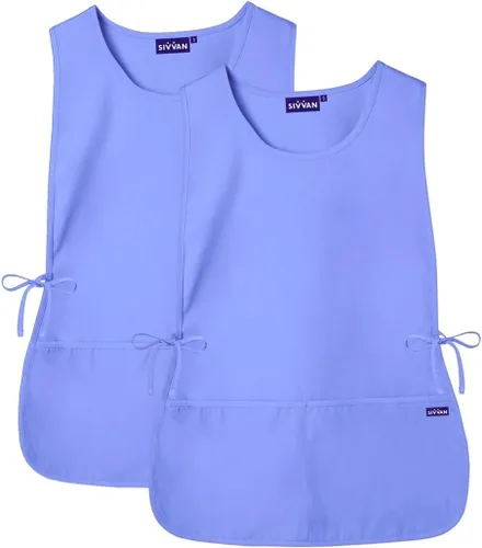 Miniatura 11 de Sivvan Delantal unisex - Delantal Cobbler 2-Pack Azul real