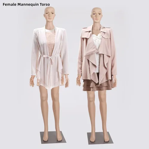 Miniatura 6 de Maniquí femenino de cuerpo completo con forma de maniquí Torso de 69 pulgadas, modelo de vestido ajustable, maniquíes desmontables de plástico