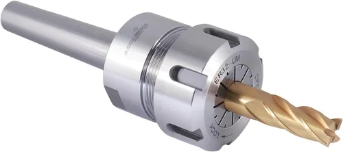 Miniatura 16 de Accusize Industrial Tools Mt2 Shank Er32 Chuck con kit de pinzas de 11 piezas, 1/8 pulgadas - 3/4 pulgadas por 16, sistema de boquilla cónica Morse