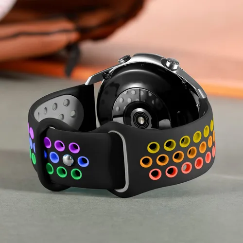Miniatura 3 de Compatible con Samsung Watch 3 correas de 1.772 pulgadas/Galaxy Watch Band 1.811 pulgadas/Gear S3 Frontier/Classic Watch, 0.866 pulgadas, correa