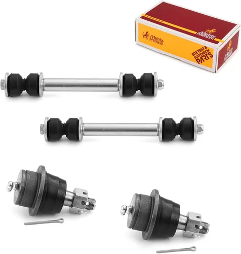 Miniatura 161 de Metrix Premium Chassis Parts - Juego de 4 piezas de articulación de rótula superior y barra estabilizadora delantera para Ford Ranger RWD 1998-2011
