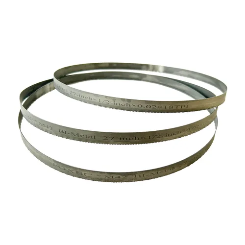 FOXBC Hojas de sierra de cinta de 27 pulgadas 18 TPI para DeWalt DCS377, Milwaukee 48-39-0572 hoja de sierra de banda portátil - Paquete de 3