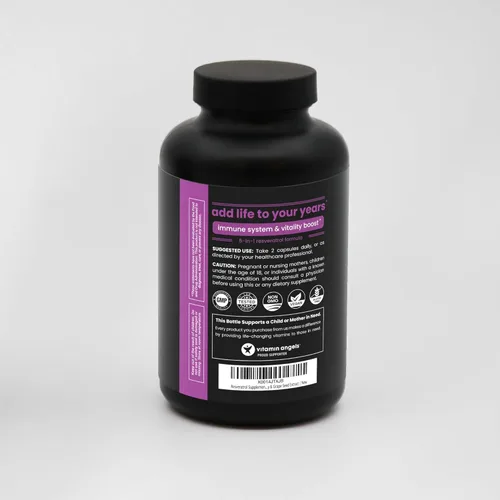 Miniatura 6 de Suplemento de resveratrol Fórmula extra fuerte de 1400 mg para un envejecimiento saludable, apoyo inmunológico y salud cardíaca 60 cápsulas