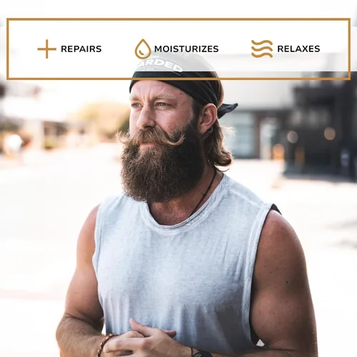 Miniatura 4 de Live Bearded Kit de aseo de barba de 3 pasos – lavado, aceite y mantequilla – Fabricado en los Estados Unidos – Ingredientes totalmente naturales