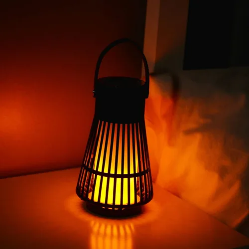 Miniatura 2 de Altavoz Bluetooth para exteriores con atmósfera de llama, altavoz inalámbrico LED impermeable con antorcha, sonido estéreo, accesorios geniales