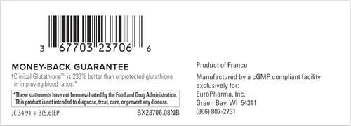 Miniatura 5 de Terry Naturally Clinical Glutathione - 300 mg L-Glutatión - Suplemento de glutatión estable, antioxidante - 60 comprimidos de fusión lenta
