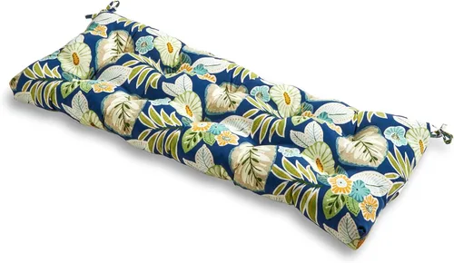 Miniatura 39 de Greendale Home Fashions Cojín de banco para exteriores de 51 pulgadas, Adobe Stripe