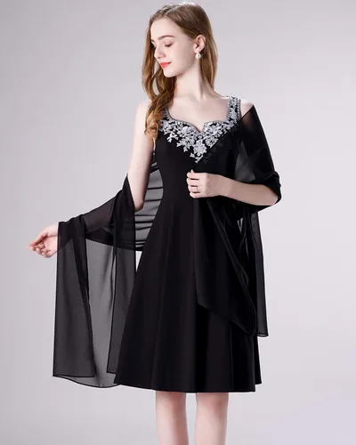 Miniatura 27 de Chales/mantones de gasa suave para vestidos, accesorios de mujer