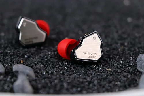 Miniatura 4 de Linsoul 7Hz Salnotes Zero HiFi 10mm controlador dinámico auricular que se ajusta al oído IEM con diafragma compuesto de metal, placa frontal