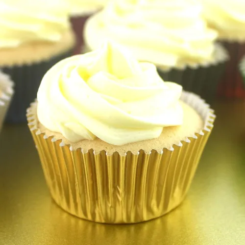 Miniatura 7 de Mini Foil Cupcake Liners Muffin Paper Baking Cups 300 Pcs (negro)