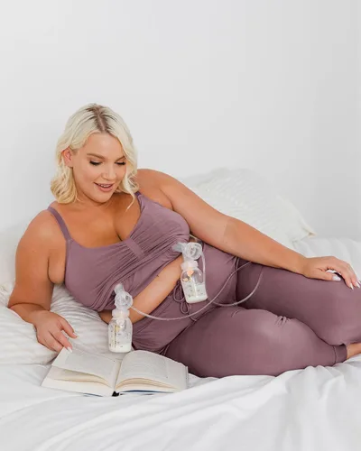 Miniatura 4 de Kindred Bravely Sublime Lounge & Sleep Pumping Bra Sujetador para dormir con manos libres y lactancia
