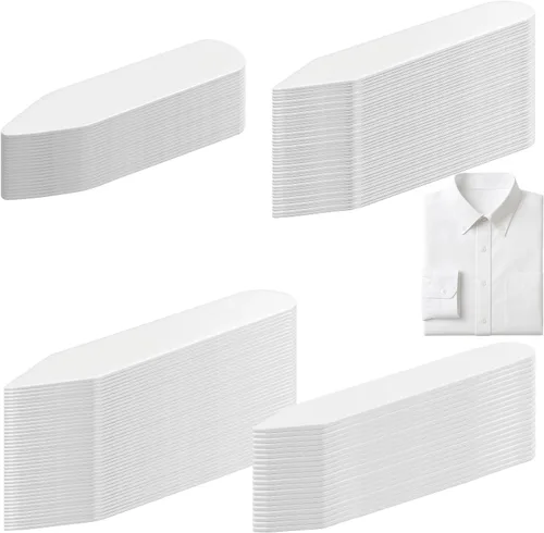 Miniatura 7 de Collar de plástico para colgar – 80 piezas en 4 tamaños (2 pulgadas, 2.2 pulgadas, 2.5 pulgadas, 2.75 pulgadas) para collares de camisa de vestir