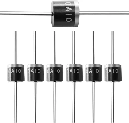 Miniatura 9 de Chanzon 1N4148 Diodos de conmutación rápida de señal pequeña axial de alta velocidad 200mA 100V DO-35 (DO-204AH) IN4148 Diodos de silicio