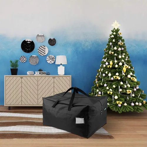 Miniatura 2 de AMJ Bolsa Contenedora de Almacenamiento para Decoraciones de Navidad Contiene Árboles de Navidad, Luces, Bolas etc, Bolsa de Abertura Superior Sin