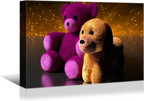 YONICA Imagen en lienzo personalizada de tus fotos, impresión artística de pared personalizada de 16 x 12 pulgadas para decoración del hogar, lienzo