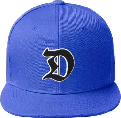 Miniatura 1705 de Daxton Gorra clásica con visera de billete plano con letras del alfabeto inglés antiguo de la A a la Z