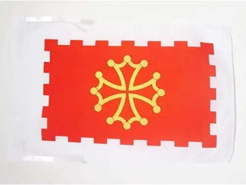 Miniatura 1317 de Bandera de México AZ FLAG, 45.7 x 30.5 cm, con cordones - Pequeñas banderas mexicanas de 30 x 45 cm - Bandera de 45.7 x 30.5 cm