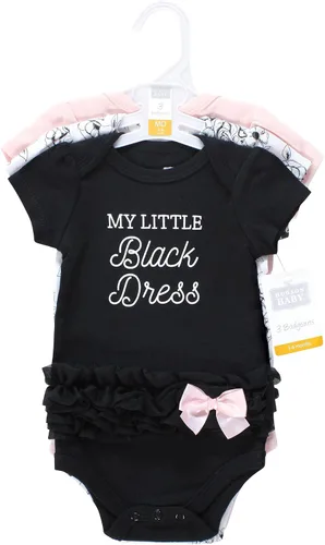 Miniatura 70 de Hudson Baby baby-girls Cotton Bodysuits 3-pack