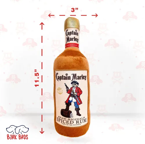 Miniatura 5 de Bark Bros - Juguete de perro botella de licor - Juguetes de perro de felpa chirriantes divertidos parodia de bebida - Juguete de perro de alcohol