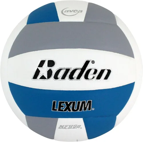 Miniatura 35 de Baden - Lexum - Microfibra compuesta de alta calidad Balón de voleibol oficial para interiores de la escuela secundaria 13U a 18U