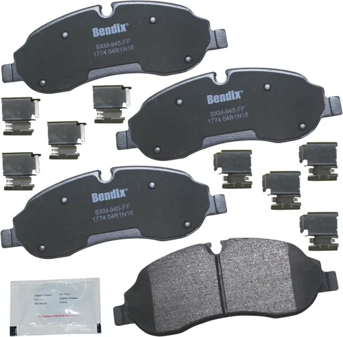 Miniatura 259 de Pastillas de freno delanteras cerámicas Bendix Priority1 CFC2302 para Hyundai Elantra 2021, Sonata 2022-2020, Kia K5 2023-2021