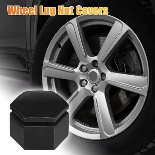 Miniatura 3 de uxcell 20 piezas de cubiertas para tuercas de rueda para Land Rover Range Rover Sport 2006-2013 para Buick Regal 2015-2017, cubiertas para tuercas