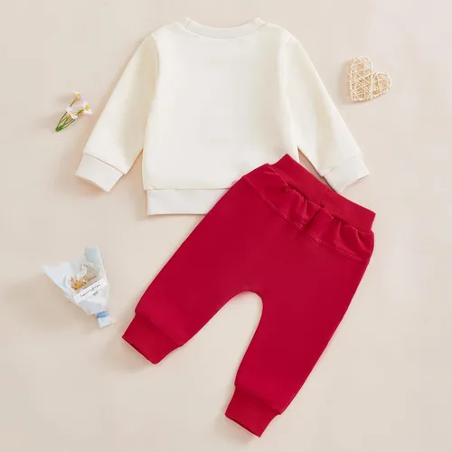 Miniatura 90 de Adobabirl Conjunto de sudadera y pantalones de Halloween para bebé, sudadera y pantalones con parche de calabaza para Halloween, otoño, ropa de bebé