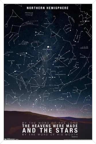 Miniatura 8 de Póster de pared de The Stars, 22.4 pulgadas de largo x 14.7 pulgadas de ancho, versión enmarcada de madera de granero
